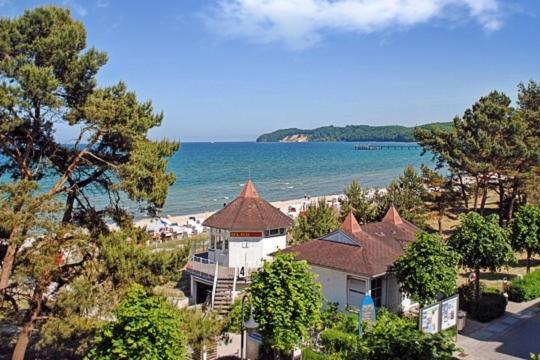 Strandvilla Aegir Mit Ostseeblick Остзебад Бинц Экстерьер фото